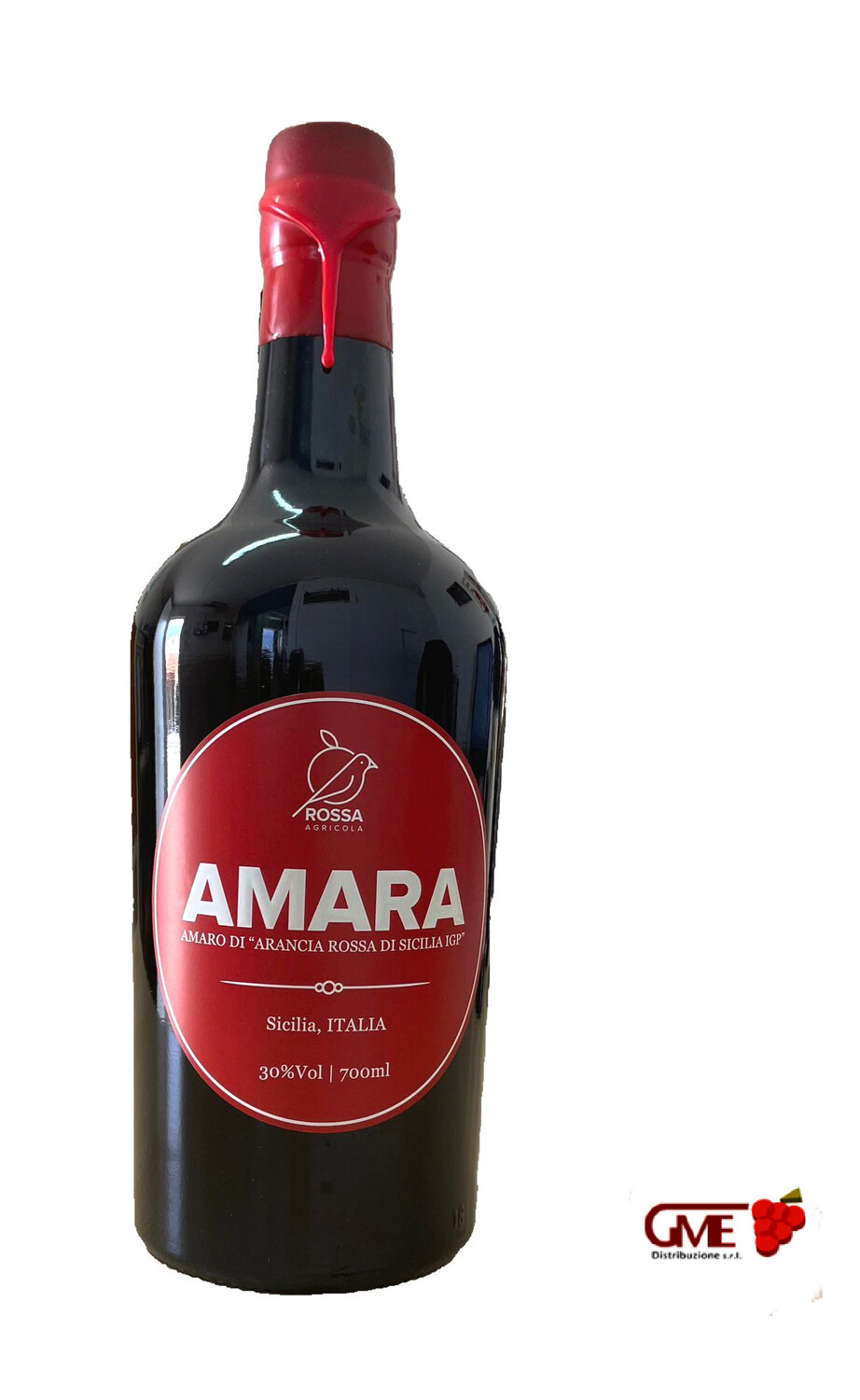 Amaro d'Arancia Rossa di Sicilia "Amara" Cl.70 30°