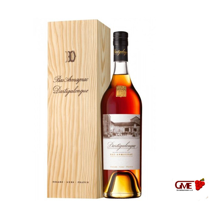 Bas Armagnac Dartigalongue Millesimato 1989 Cofanetto Legno Cl.70 40% Vol.