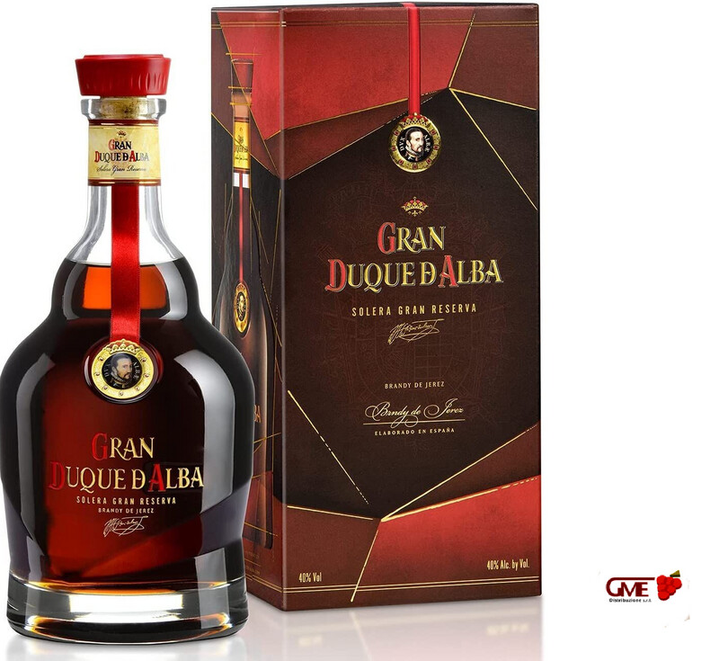 Brandy Gran Duque D'Alba Solera Gran Riserva Cl.70 Astucciato 40% Vol.