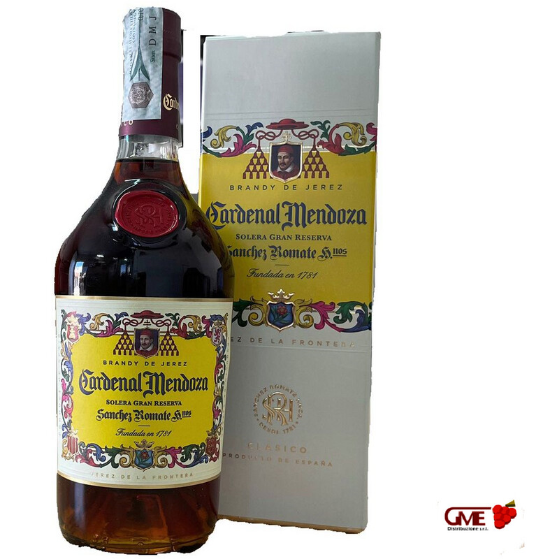 Brandy Cardenal Mendoza Solera Gran Reserva Cl.70  40% Vol.