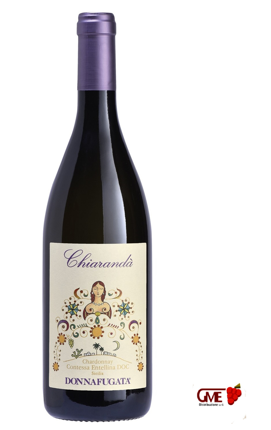 Chardonnay Chiarandà Contessa Entellina 2019 Donnafugata Cl.75 14°