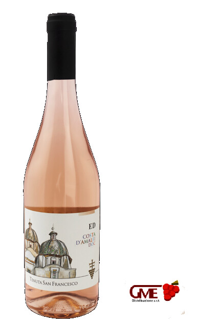 Costa D'Amalfi Rosato Ed Doc 2024 Tenuta San Francesco Cl.75 12,5% Vol.