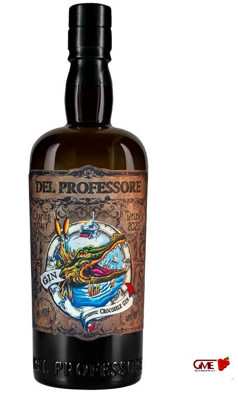 Gin Del Professore Authentic Crocodile Old Tom Cl.70 45% Vol.