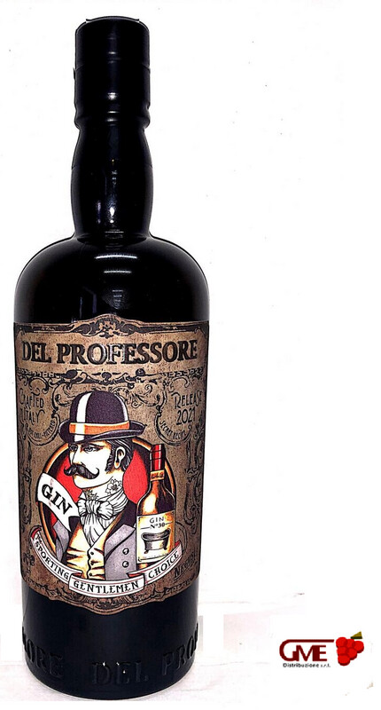 Gin Del Professore Monsieur Sporting Gentleman Choice Cl.70  43,7% Vol.