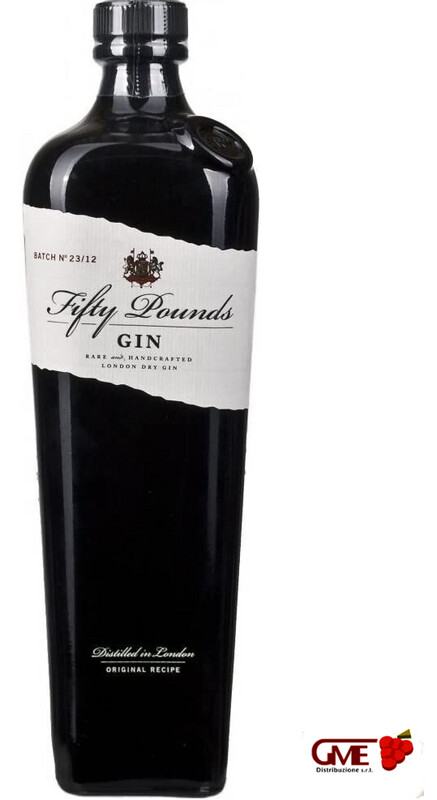 Gin Fifty Pounds London Dry Cl.70 43,5% Vol.