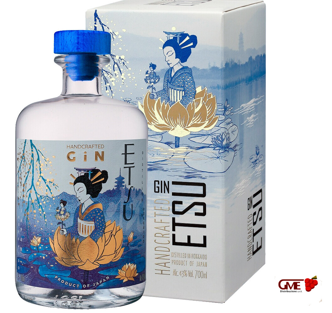 Gin Etsu Japanese Handcrafted Gin Cl.70 43°