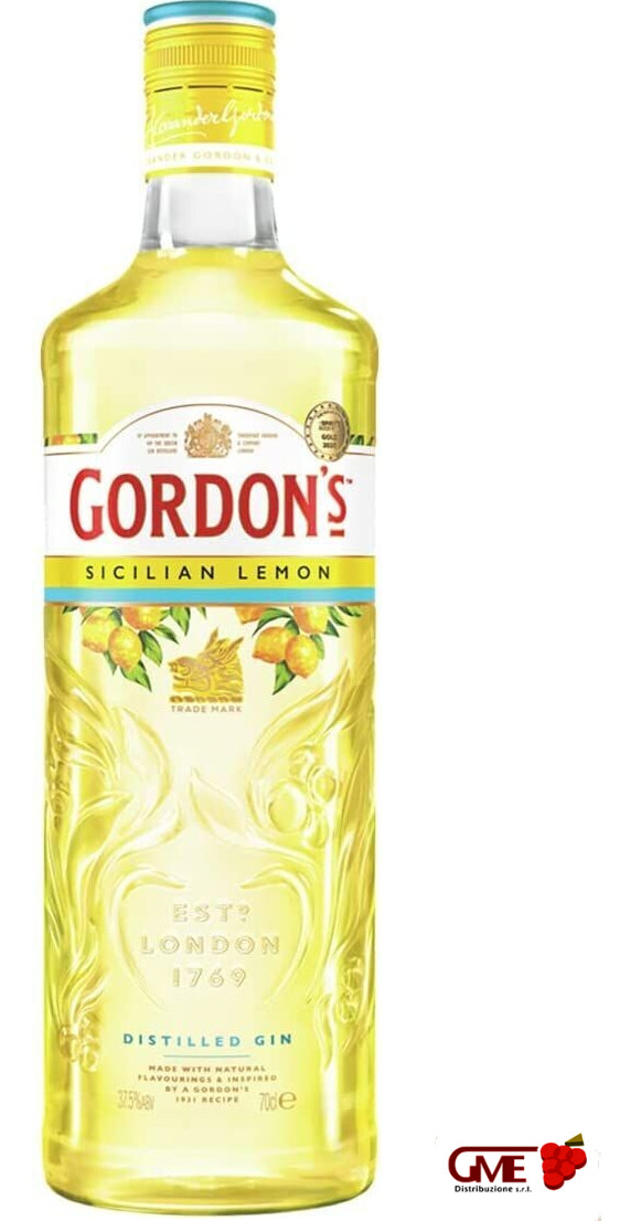 Gin Gordon's Sicilian Lemon Cl.70 37,5°