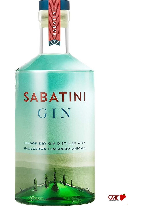 Gin Sabatini London Dry Tuscan Botanical Cl.70 41,3% Vol.