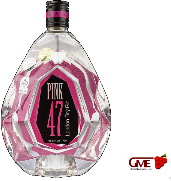 Gin Pink 47 London Dry Gin Cl.70 47% Vol