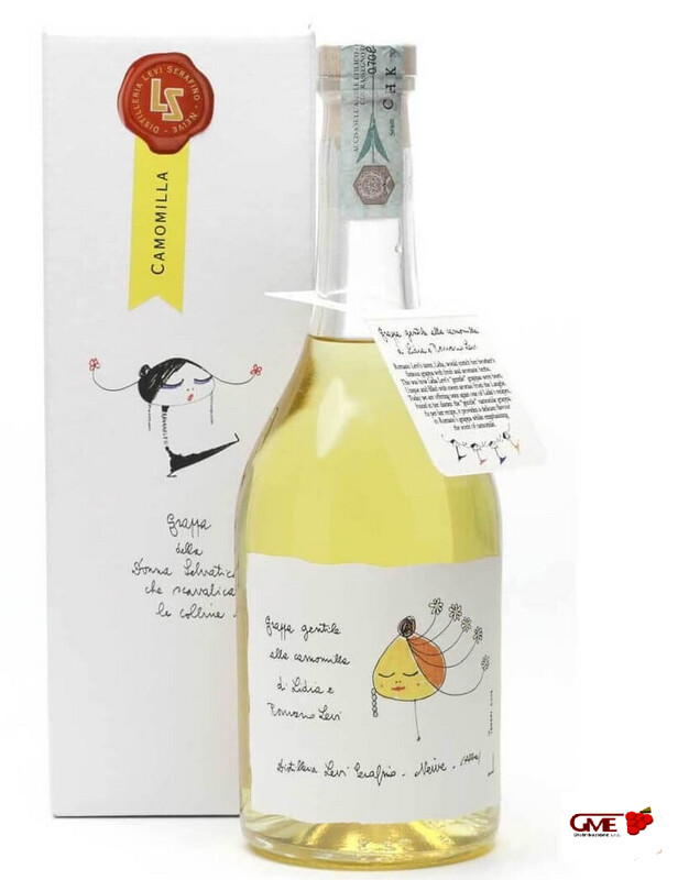 Grappa Alla Camomilla Serafino Levi Cl.70 40% Vol.