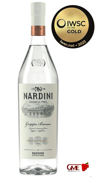 Grappa Nardini Bianca 1 Litro 50% Vol.