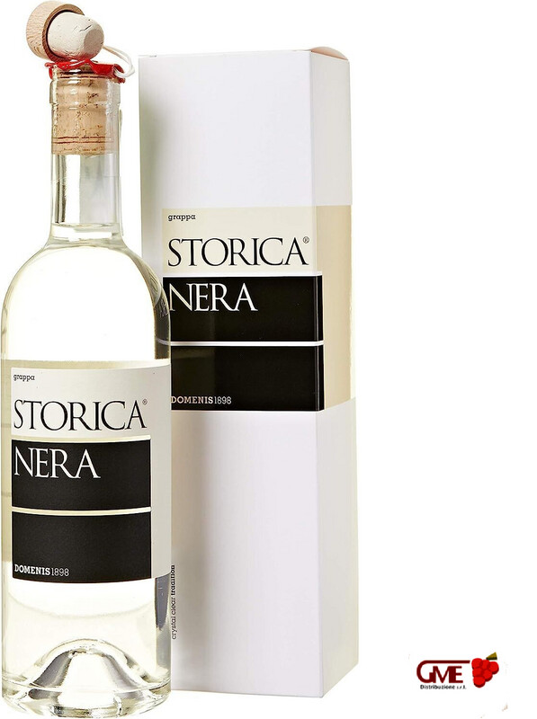 Grappa Storica Nera Domenis 1898 Astucciato Cl.50 50% Vol.