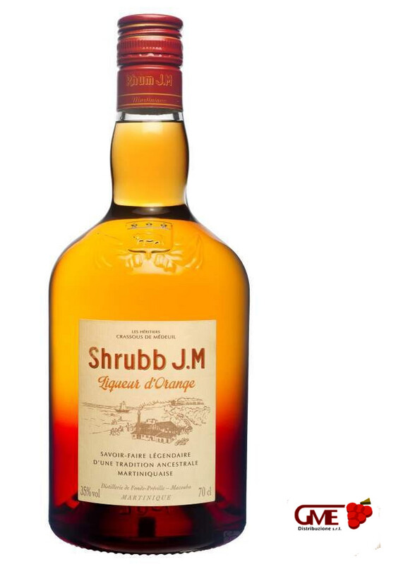 Liquore E Arancio Shrubb J.M. Martinique Cl.70 35% Vol.