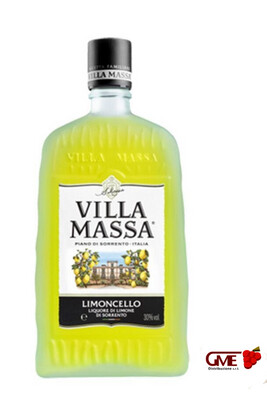 Limoncello Liquore Di Limone Di Sorrento Villa Massa Cl.50 30°​