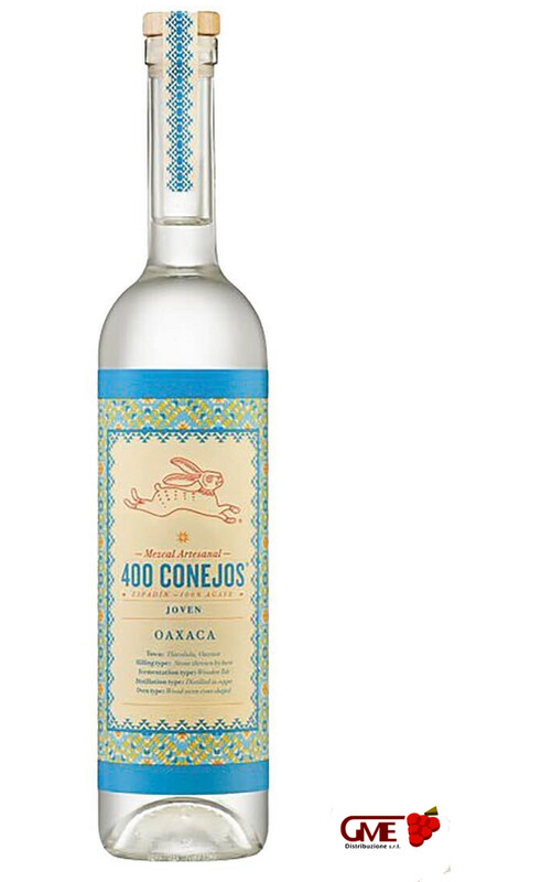 Mezcal Artesanal Joven 400 Conejos Cl.70 38% Vol.