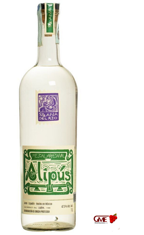 Mezcal Alipus Sta.Ana Joven Del Rio Litro 47,5% Vol
