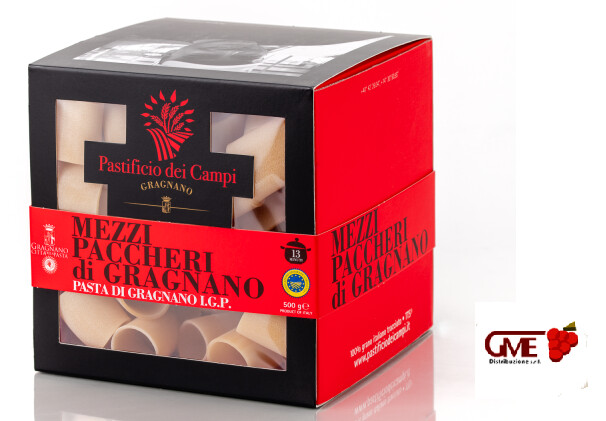 Mezzi Paccheri Di Gragnano Pastificio Dei Campi Gr.500