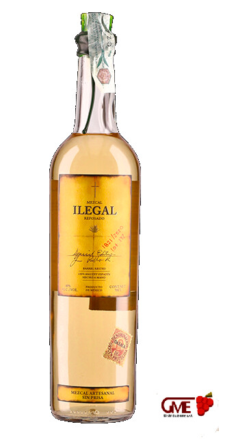 Mezcal Ilegal Reposado Cl.70 40% Vol.