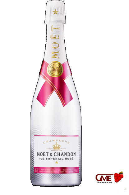 Champagne Moet & Chandon Ice Imperial Rosè Demi-Sec Cl.75 12,5% Vol.