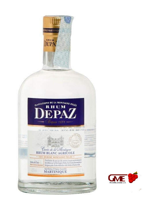 Rhum Depaz Bianco Agricolo Martinique Cl.70 55% Vol