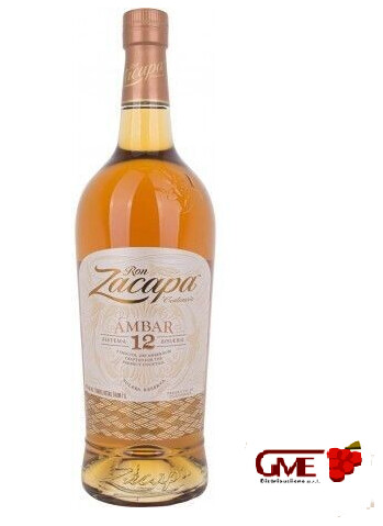 Ron Zacapa Ambar Centenario 12Y Sistema Solera Riserva Litro 40% Vol