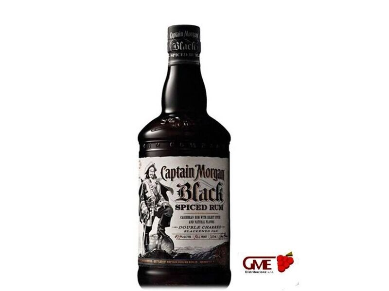 ​Rum Captain Morgan Black Spiced 1 Litro 40% Vol.