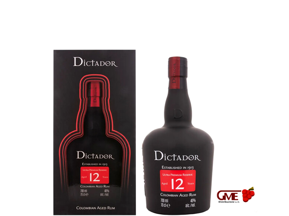 Rum Dictador 12Y Ultra Premium Reserve Cl.70 40°