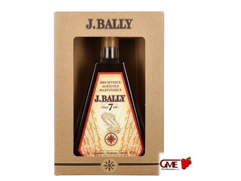 Rum J.Bally 7Y Pyramide Cl.70 45% Vol Astucciato
