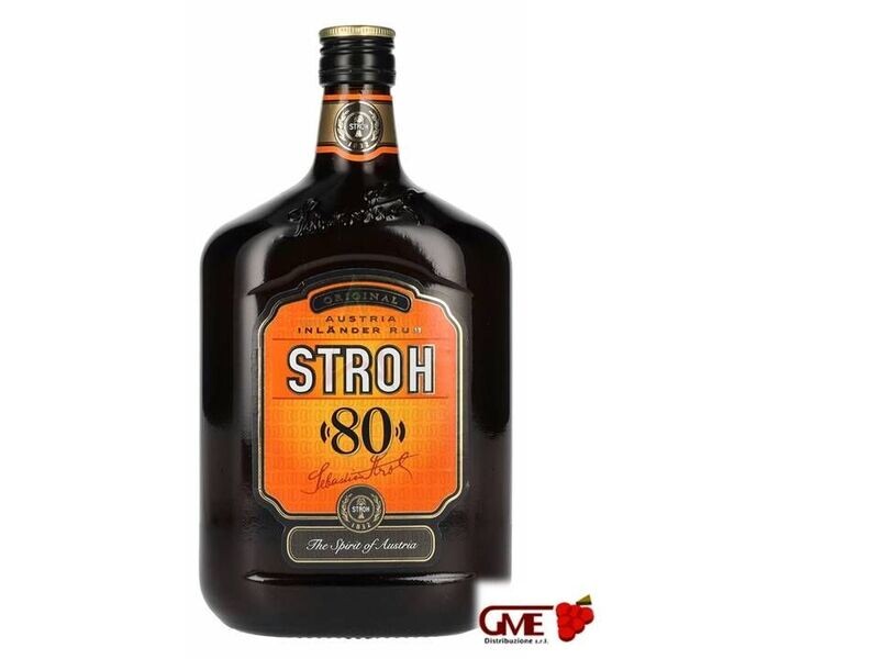 Rum Stroh 80 Original 1 Litro 80% Vol.