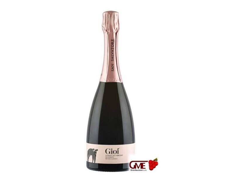 Spumante Brut Gioi Rosè 2022 Millesimato San Salvatore Metodo Classico Cl.75 12,5% Vol.