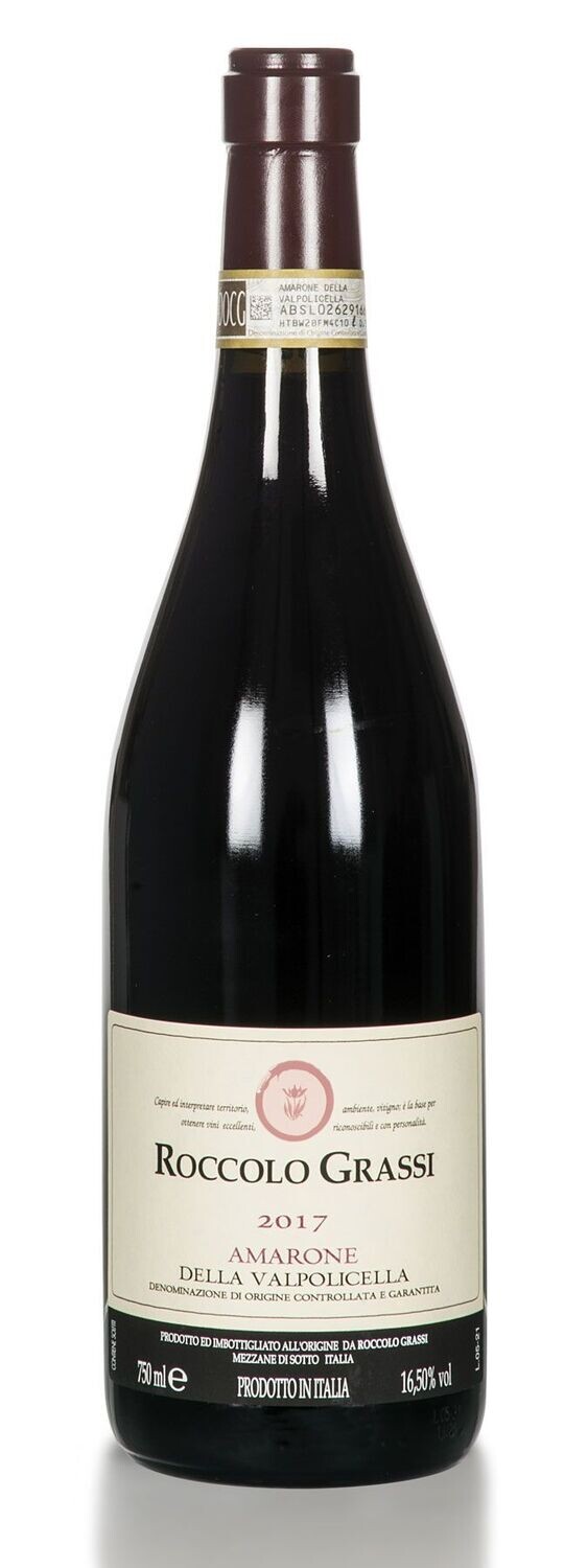 Amarone Della Valpolicella Docg 2018 Roccolo Grassi Cl.75 16,5% Vol.
