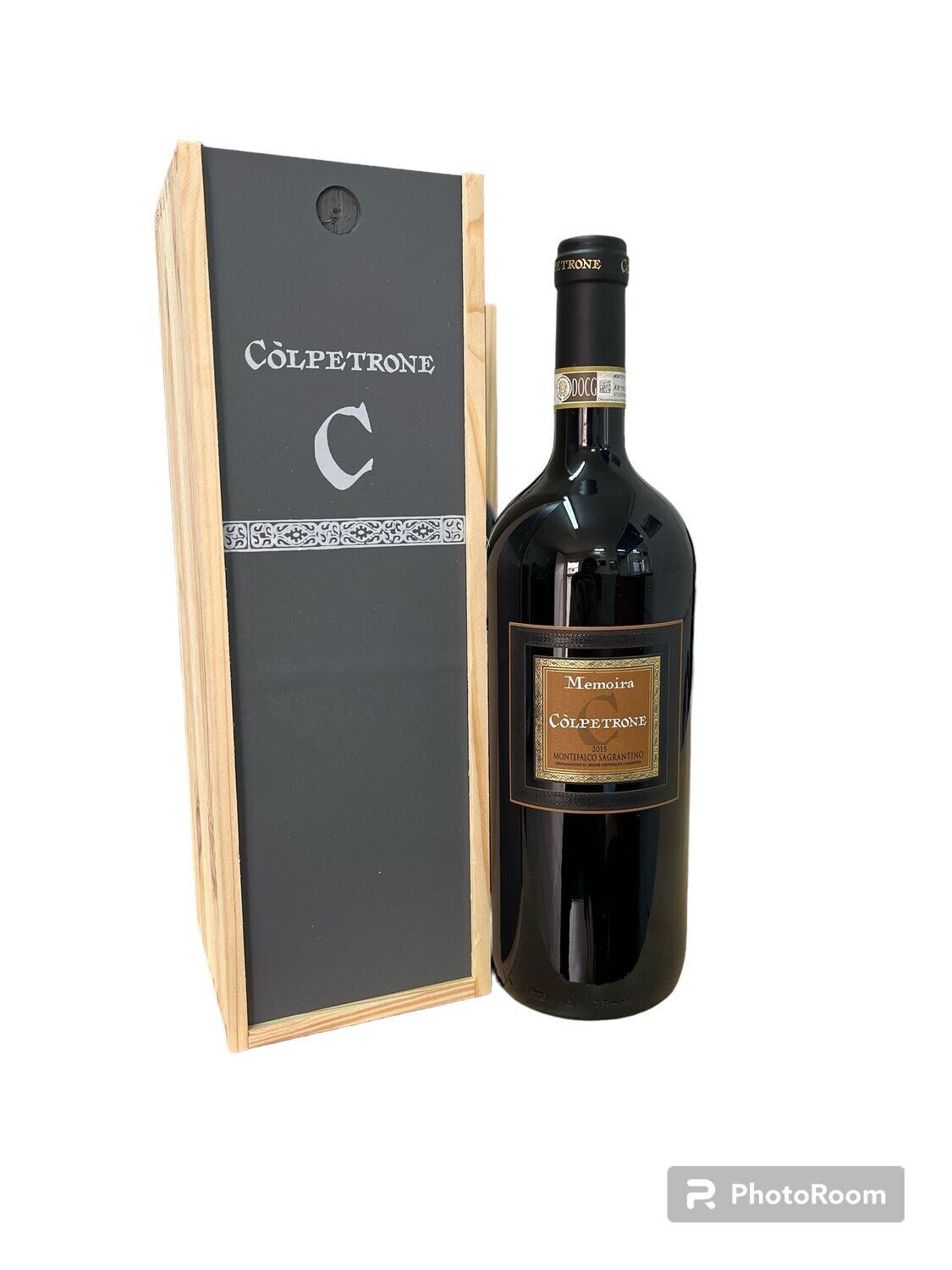 Sagrantino Di Montefalco docg 2015 CL 75  14,5% Vol Memoria Colpetrone Magnum Cassetta Legno