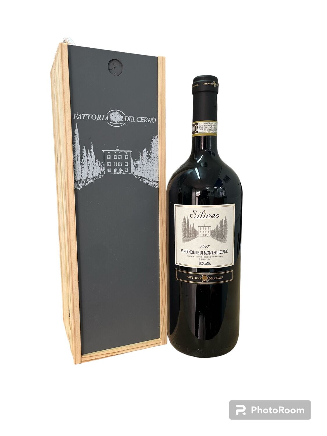 Nobile Di Montepulciano DOCG 2019 Silineo 13,5% Vol  Cl 75 Magnum Cassetta Di Legno Fattoria Del Cerro