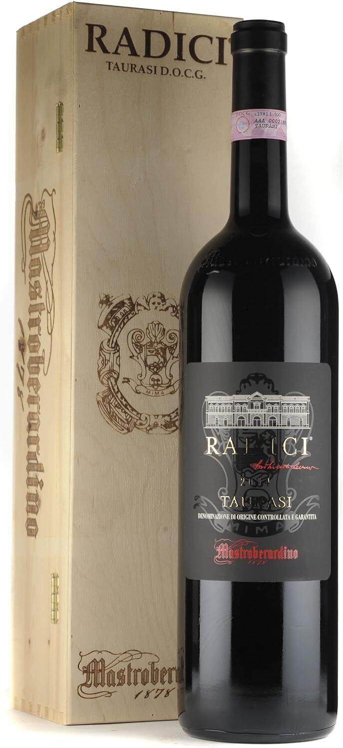 Taurasi Radici Docg 2019 Mastroberardino 1,5 Litri Cofanetto Legno 13,5% Vol.