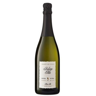 Bollicine Di Nika Blanc De Noir Metodo Classico Cl 75 Nika Nika