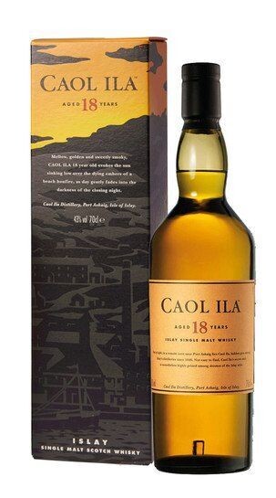 Whisky Caol Ila 18 Anni Cl.70 43% Vol Astucciato