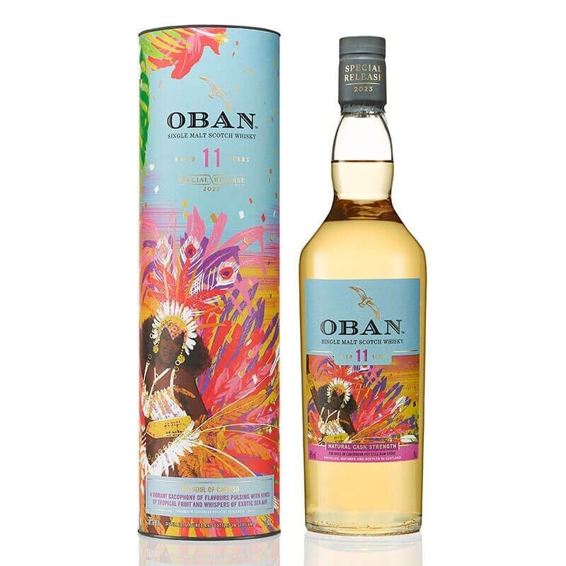 Whisky Oban 11 Anni The Soul Of Calypso Special Release 2023 Cl.70 58° Astucciato