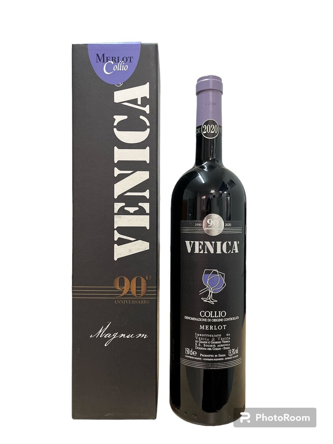 Merlot Collio Doc  2020 Magnum Astucciato 13,5% Vol  Venica & Venica