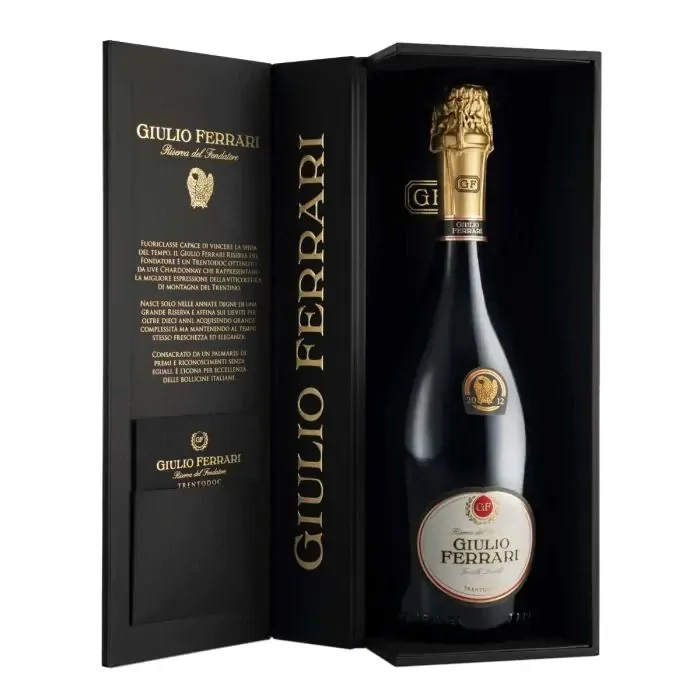 Giulio Ferrari Trento Doc 2015 Con Cofanetto Cl.75 12,5% Vol.