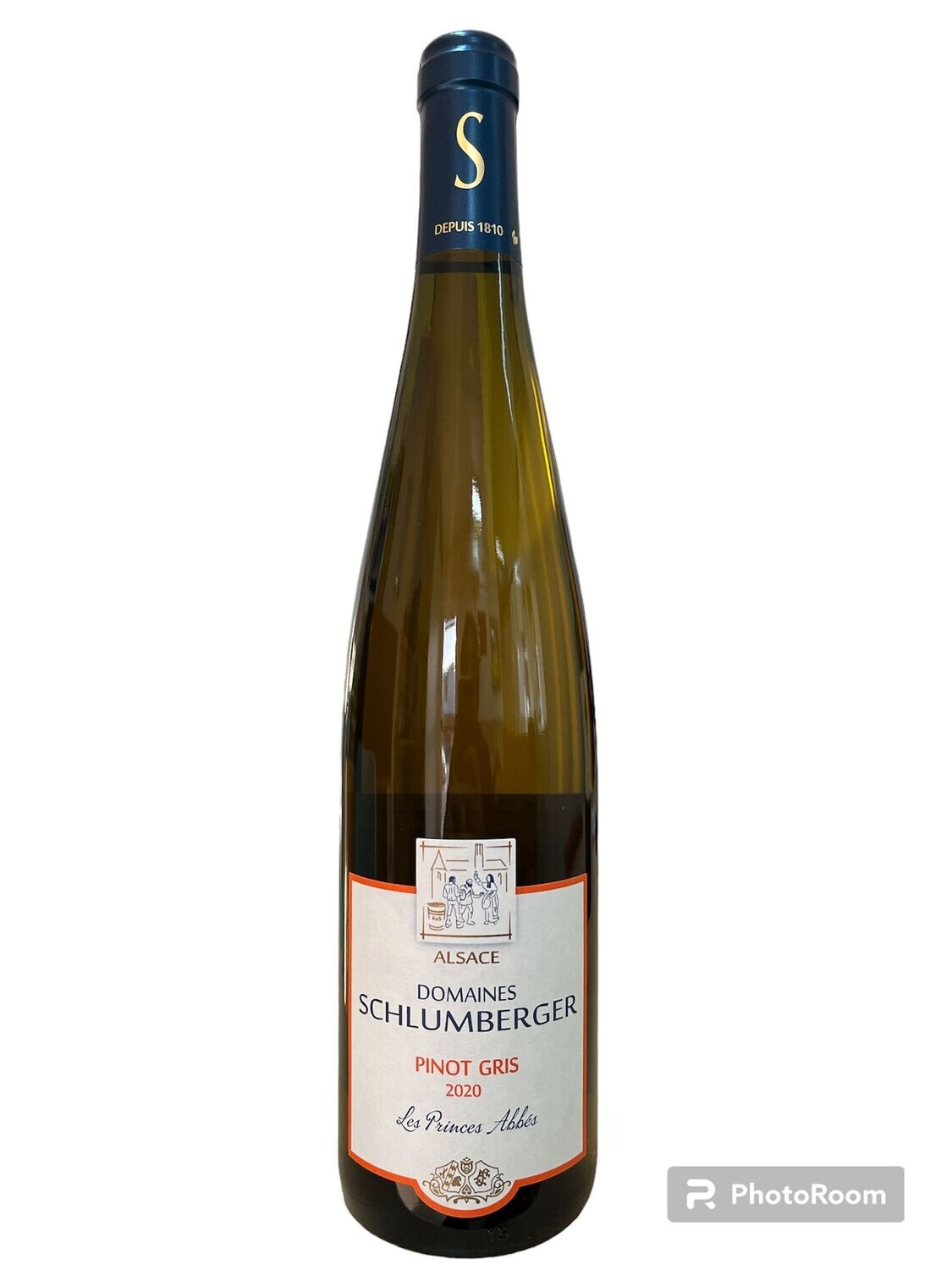 Pinot Gris 2020 Domaines Schlumberger Les Princes Abbes Cl.75 13,5% Vol