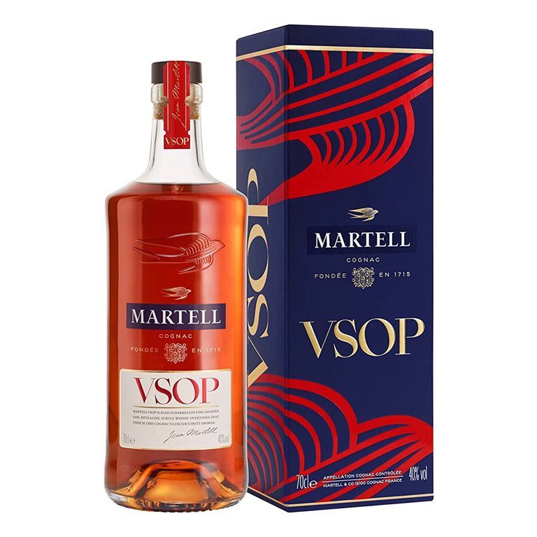 Cognac Martell Vsop Litro 40% Vol Astucciato