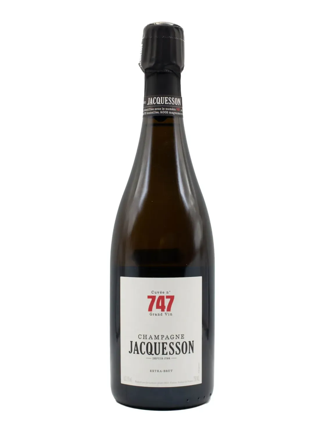 Champagne Jacquesson Cuvee 747 Extra Brut Cl 75  12,5% Vol