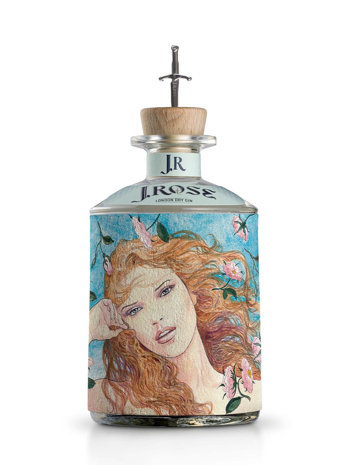 Gin J. Rose London Dry JR09 (Manara) Cl.70 43% Vol.