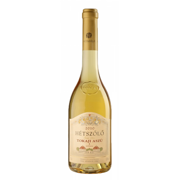 Tokaji Aszu 5 Puttonyos Hetszolo 2010 Cl.50 11,5% Vol.
