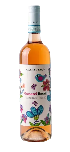 Lacryma Christi Del Vesuvio Munazei Bio Rosato Doc 2024 Casa Setaro Cl.75 13% Vol.