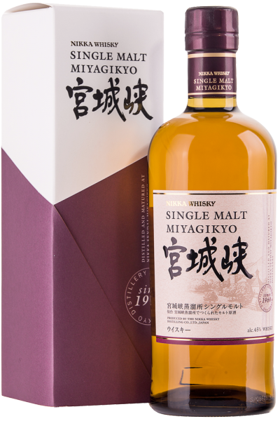 Whisky Nikka Single Malt Miyagikyo Astucciato Cl.70 45% Vol.