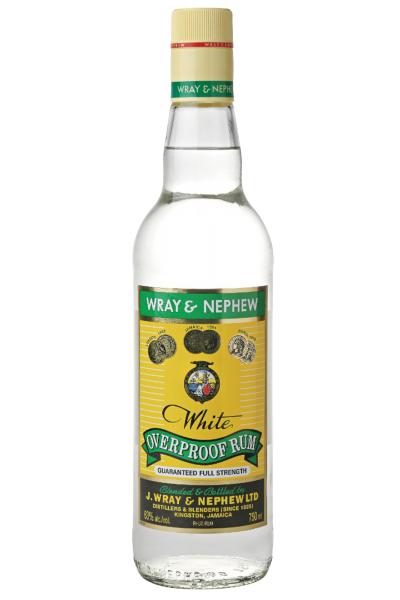 Rum White Overproof Wray & Nephew Cl.70 63% Vol.