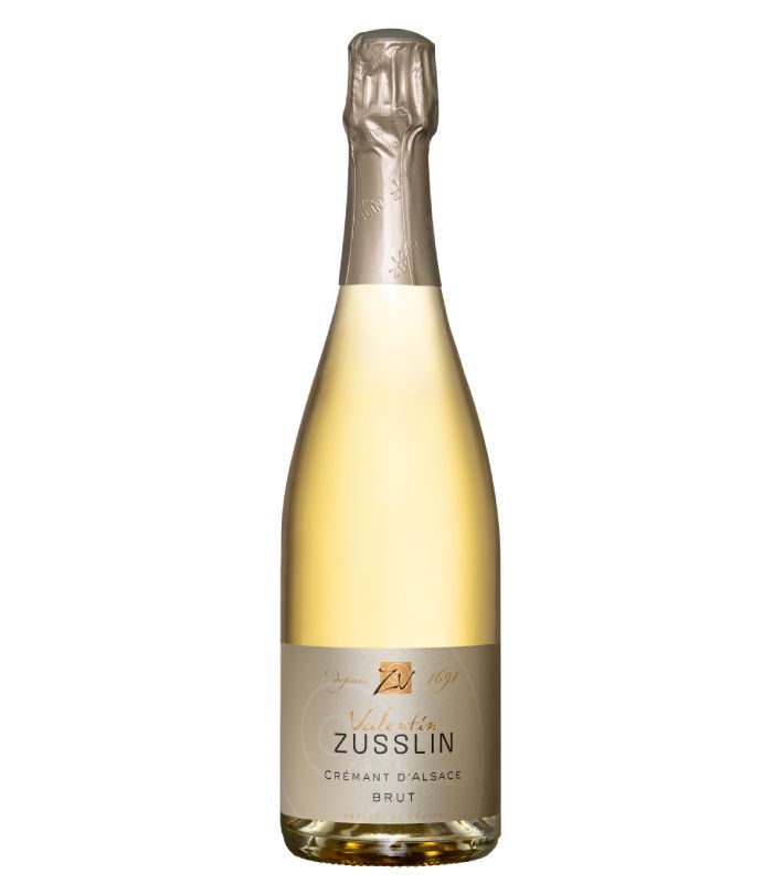 Cremant D'Alsace Brut Bio Millesimato 2019 Valentin Zusslin Cl.75 12,5% Vol.
