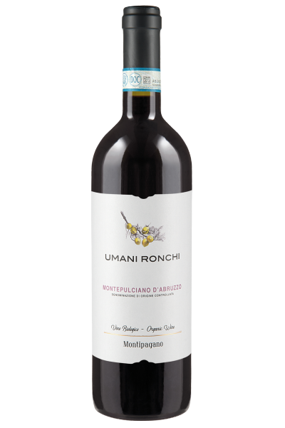 Montepulciano D'Abruzzo Biologico Doc 2023 Montipagano Umani Ronchi Cl.75 13% Vol.