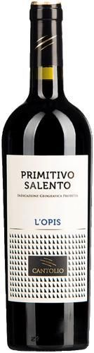 Primitivo Del Salento L'Opis Igp 2023 Cantolio Manduria Cl.75 13,5% Vol.